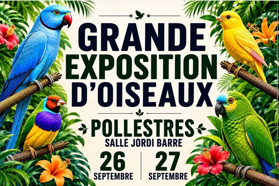 GRANDE EXPOSITION D'OISEAUX