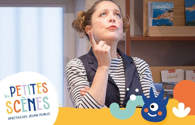 LES PETITES SCENES, SPECTACLE JEUNE PUBLIC : "QUEL DROLE DE MONDE"