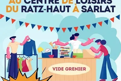 Vide Grenier au Centre de Loisirs du Ratz-Haut à Sarlat