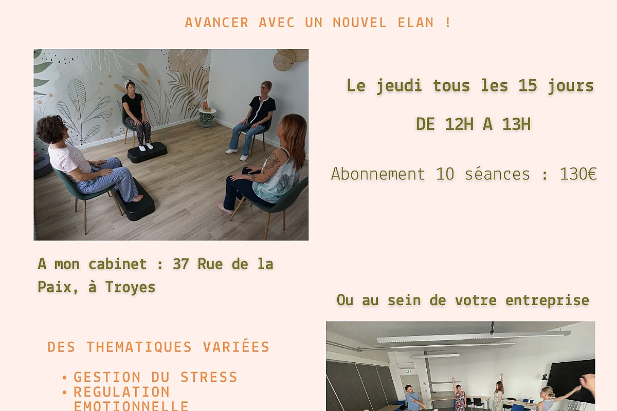 Séance collective de sophrologie