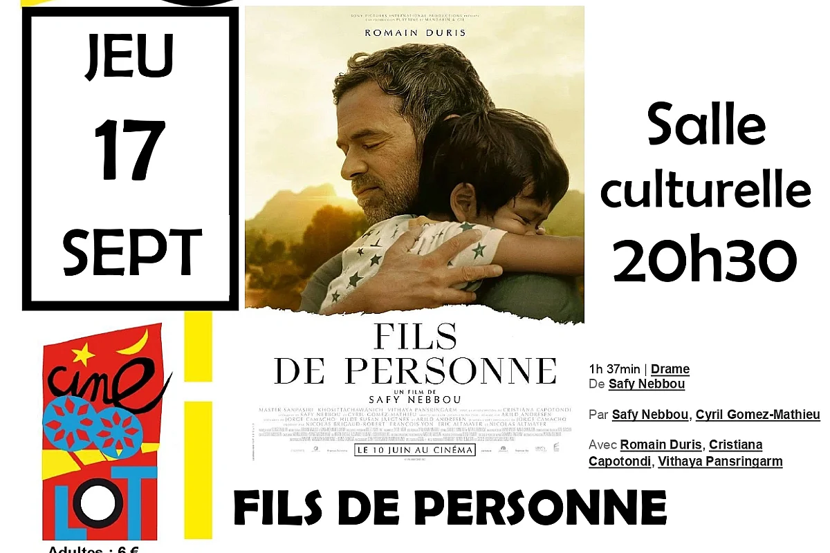 Ciné-Lot : "Fils de personne"