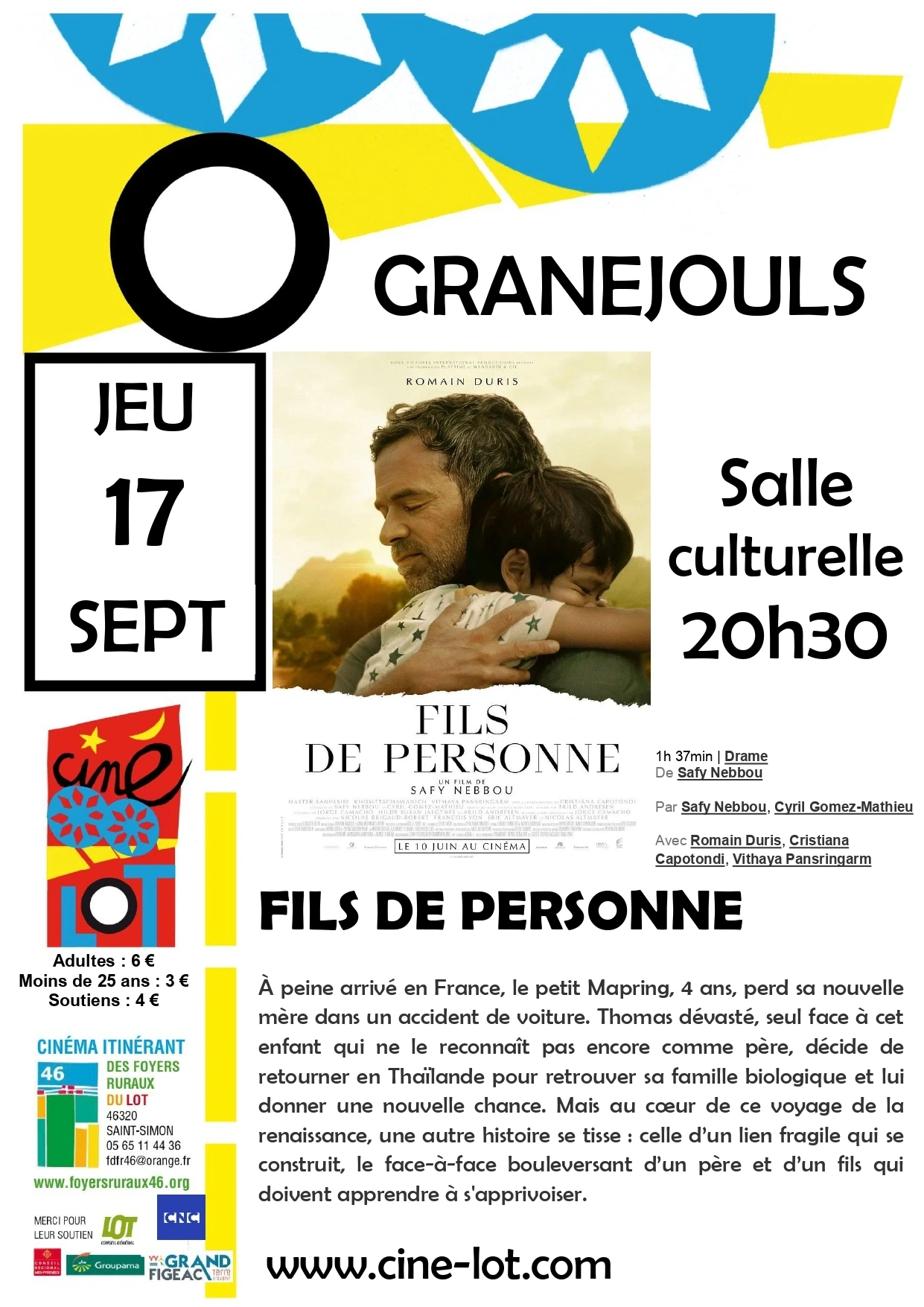 Ciné-Lot : "Fils de personne"