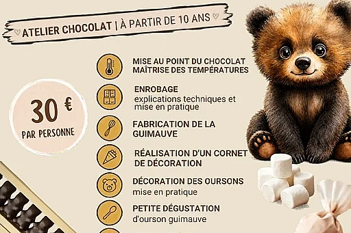 Atelier guimauve chocolatée