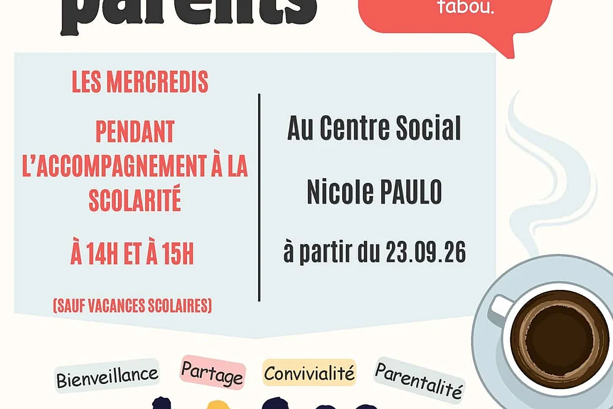 "Café Parents" au Centre Social de Figeac