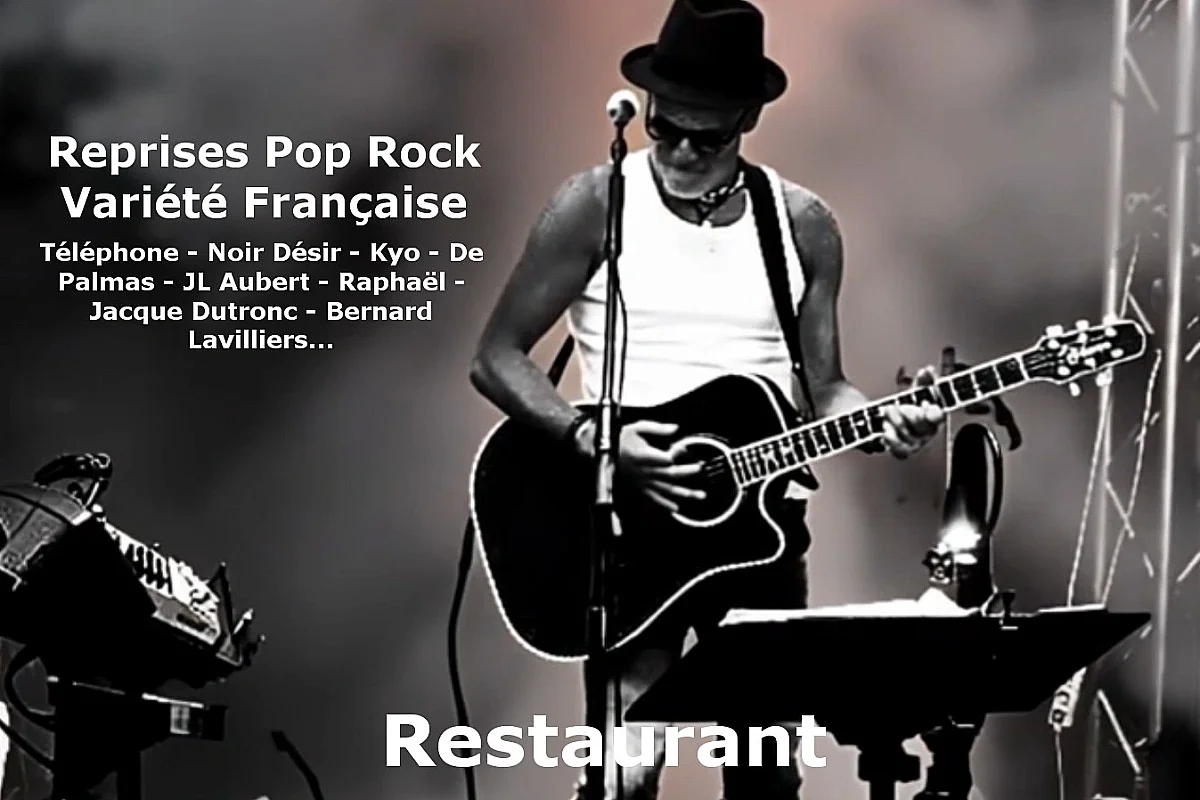 Concert live avec Paskal au Restaurant Com.D.Roy