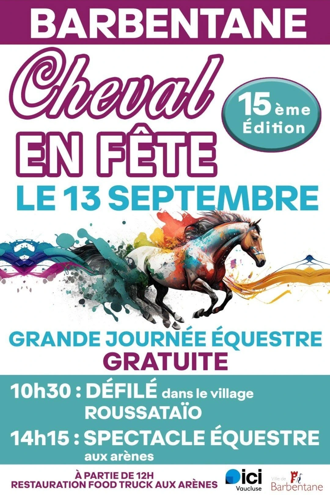 Cheval en Fête