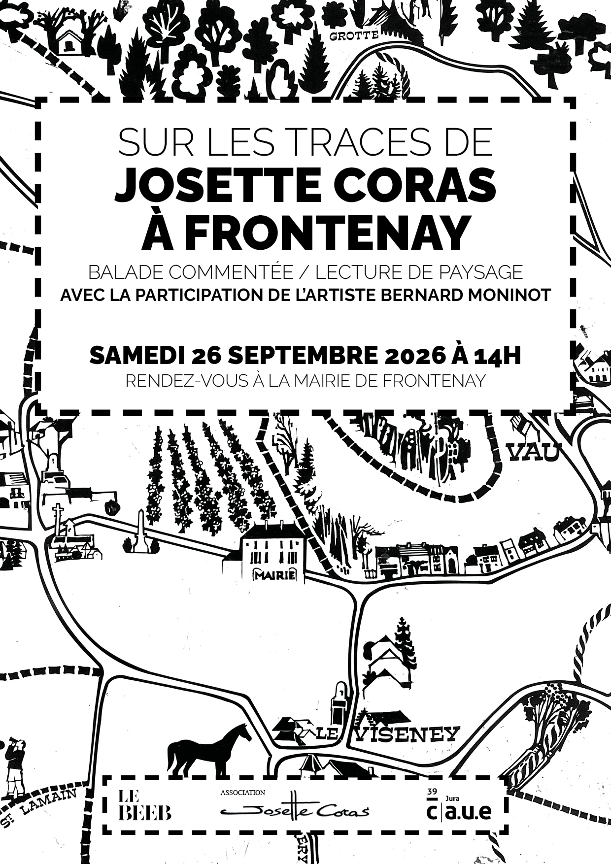 Sur les traces de Josette Coras à Frontenay