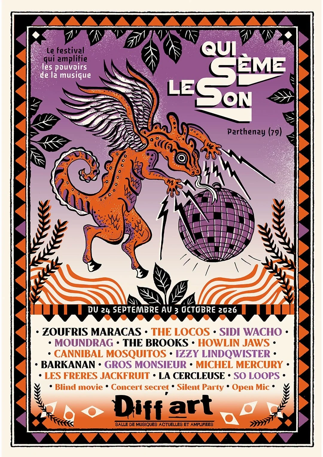 Festival Qui Sème Le Son par Diff'art