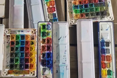 Initiation à la peinture aquarelle devant le paysage - Stage de 3h ou 6h