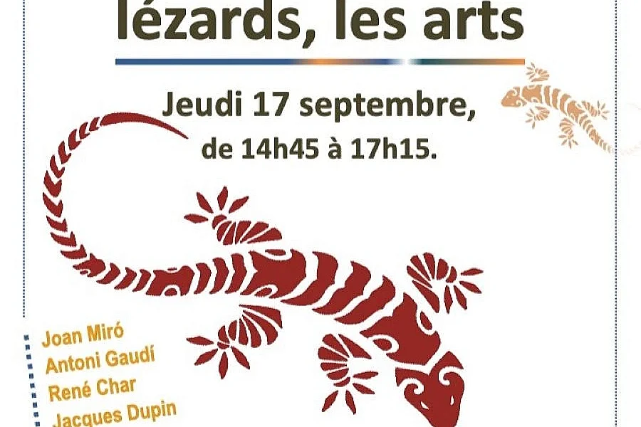 ATELIER D'ÉCRITURE CRÉATIVE: "LÉZARDS, LES ARTS"