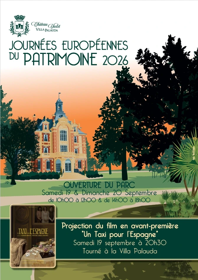 PARC PALAUDA - JOURNÉES EUROPEENNES DU PATRIMOINE