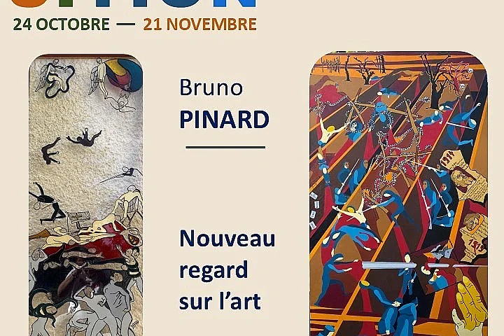 Exposition des oeuvres de Bruno Pinard