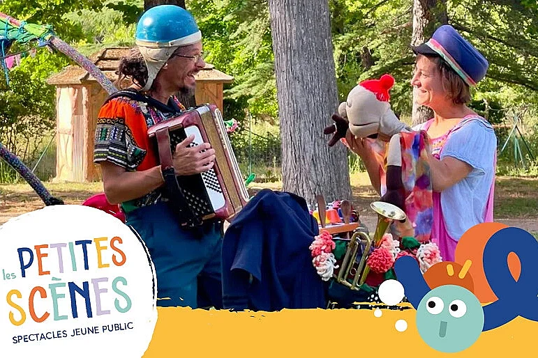 LES PETITES SCÈNES, SPECTACLE JEUNE PUBLIC "PAPALLONAS"