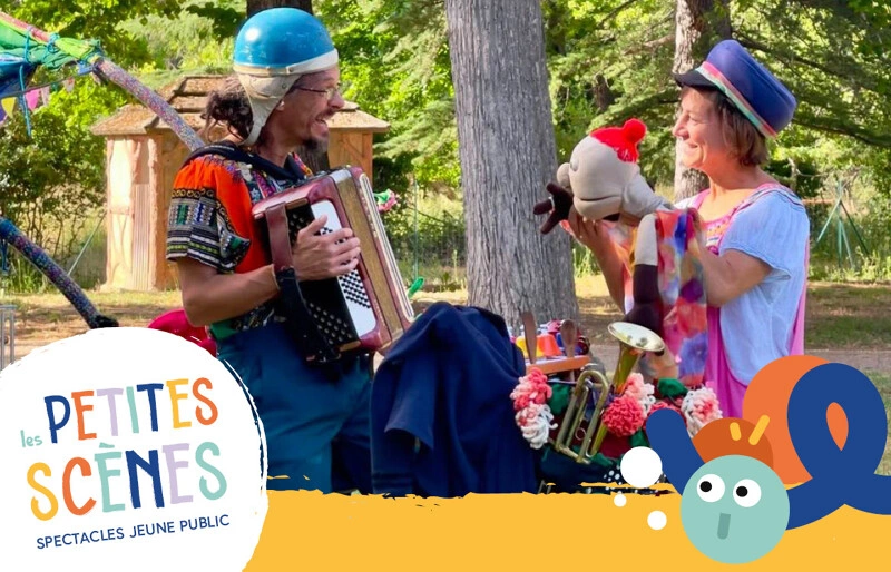 LES PETITES SCÈNES, SPECTACLE JEUNE PUBLIC "PAPALLONAS"