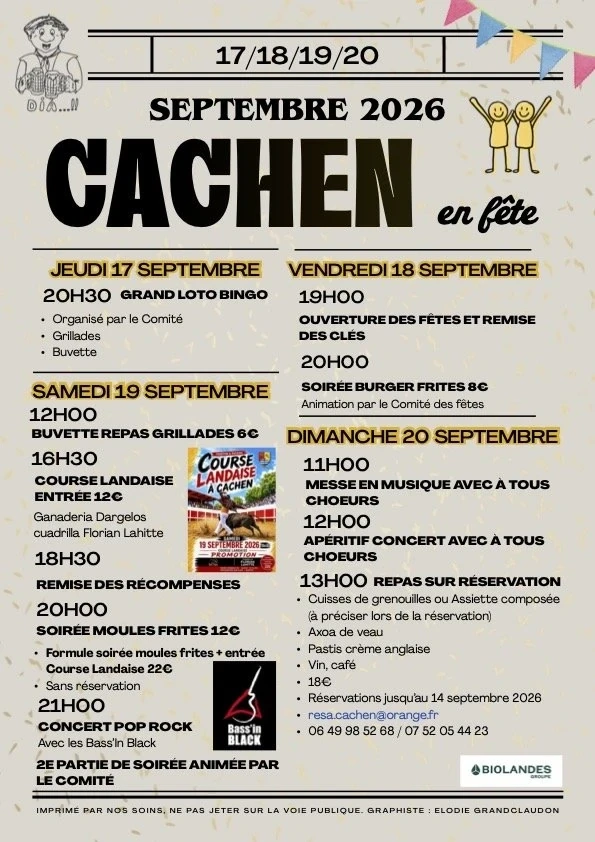 Cachen en fête