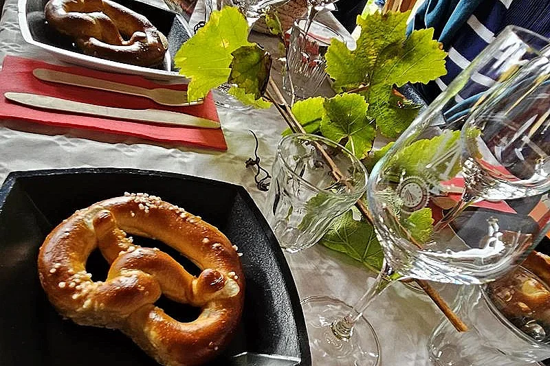 Vignobles en Scène Alsace : gourmandises sucrées salées dans le vignoble du Grand Cru Rangen