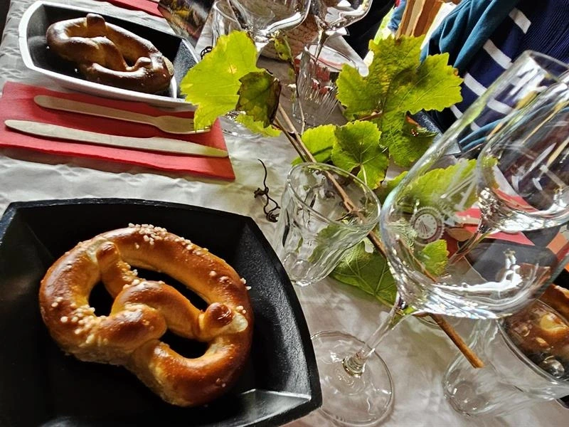 Vignobles en Scène Alsace : gourmandises sucrées salées dans le vignoble du Grand Cru Rangen