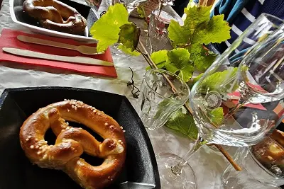 Vignobles en Scène Alsace : gourmandises sucrées salées dans le vignoble du Grand Cru Rangen