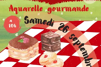 Atelier créatif - Initiation à l'aquarelle gourmande