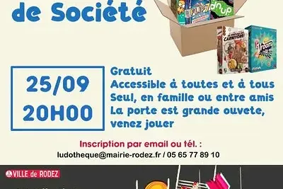 Soirée jeux à la Ludothèque de Rodez