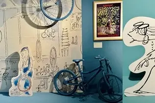 Visite guidée de l'exposition "Sempé - Rêver le monde" au château 