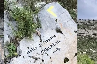 Randonnée racontée avec Marianne "Grotte de Manon", source du Cerf 
