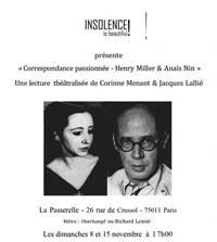 Correspondance passionnée : Henry Miller et Anaïs Nin