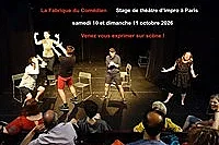 Stage improvisation théâtre week-end