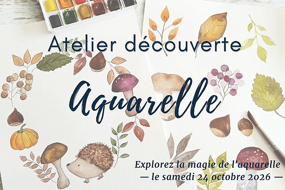 Atelier aquarelle : explorez la magie de l'automne