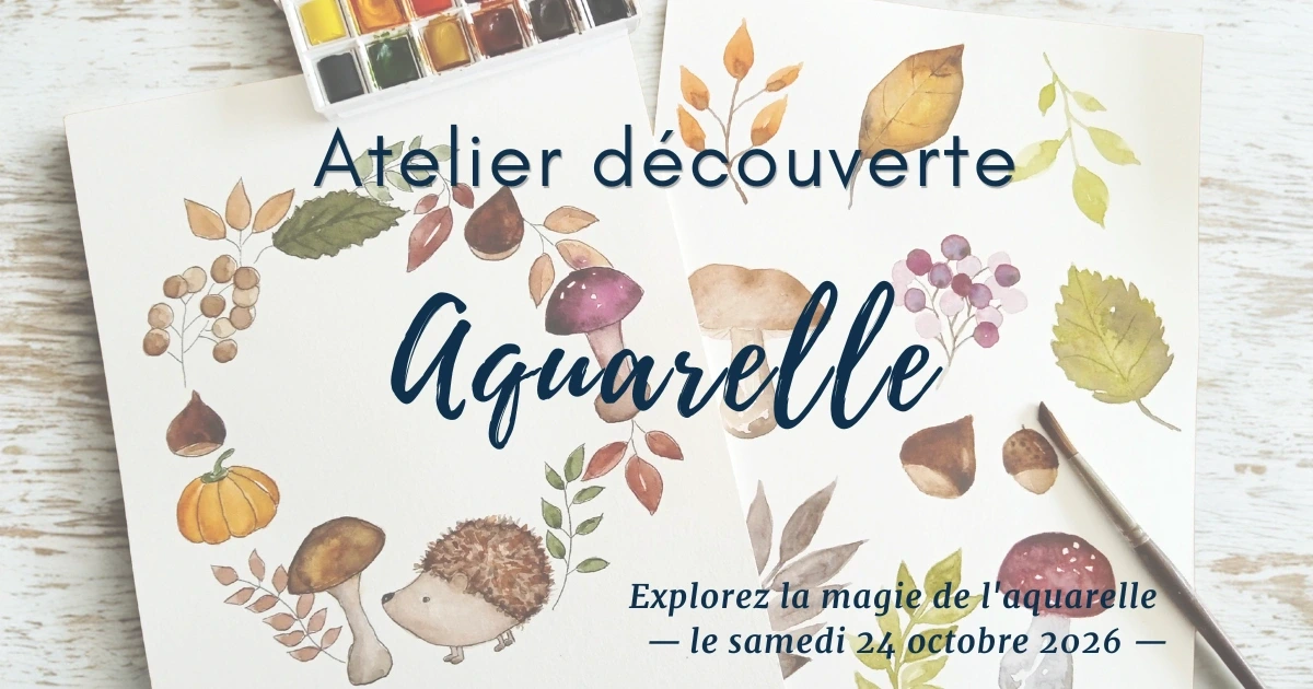 Atelier aquarelle : explorez la magie de l'automne