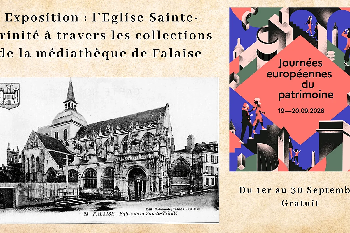 Exposition : L'Église Sainte-Trinité dans les collections de la Médiathèque