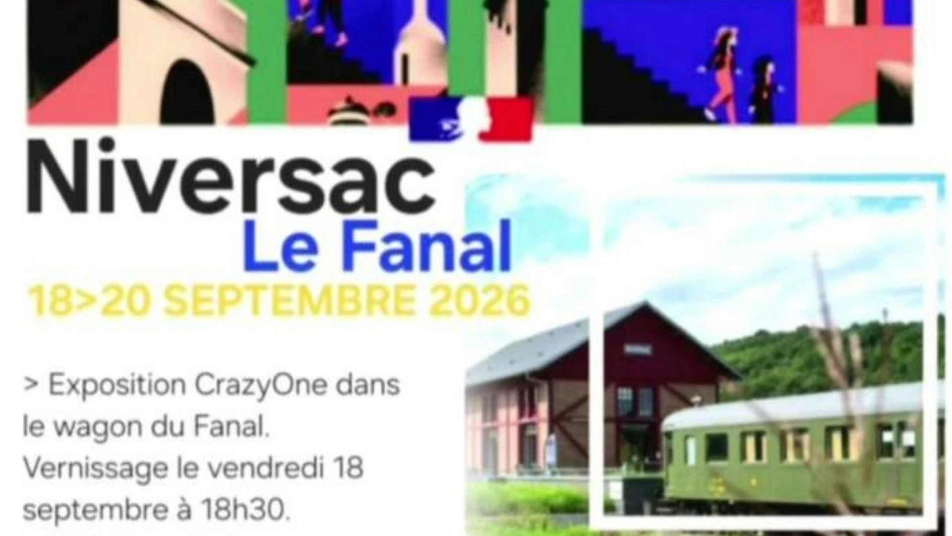 Journées européennes du patrimoine, Exposition Crazy One graff