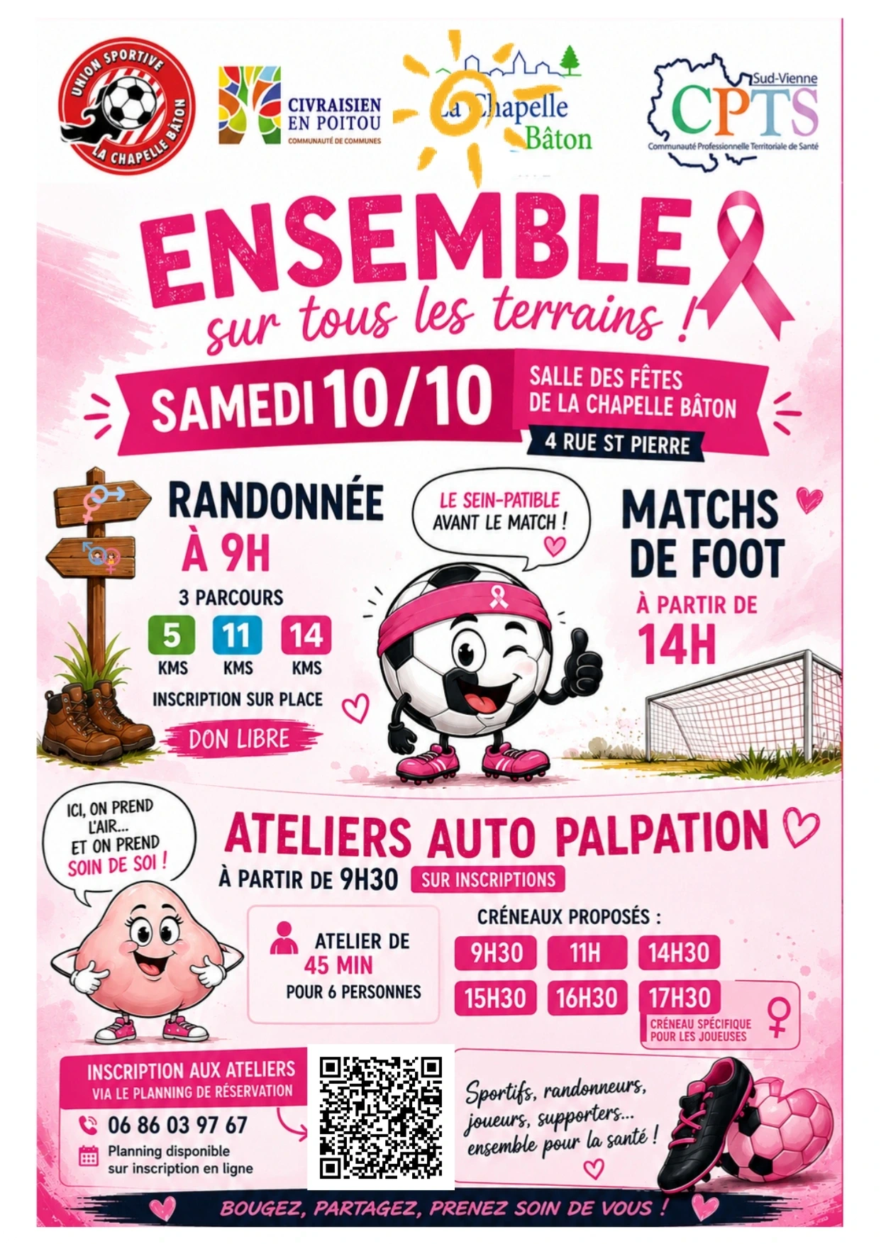 Ensemble sur tous les terrains !