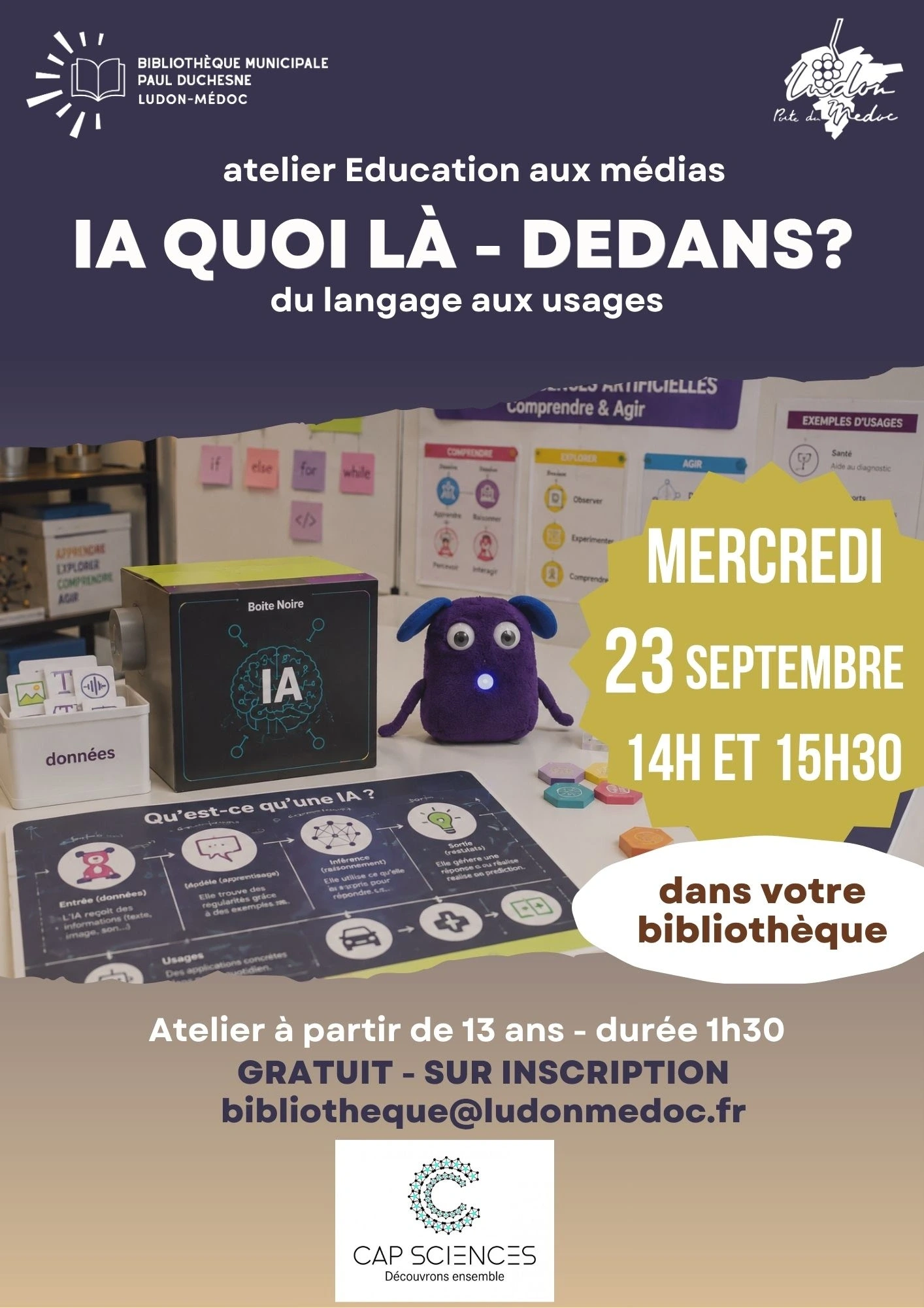 Atelier Education aux médias