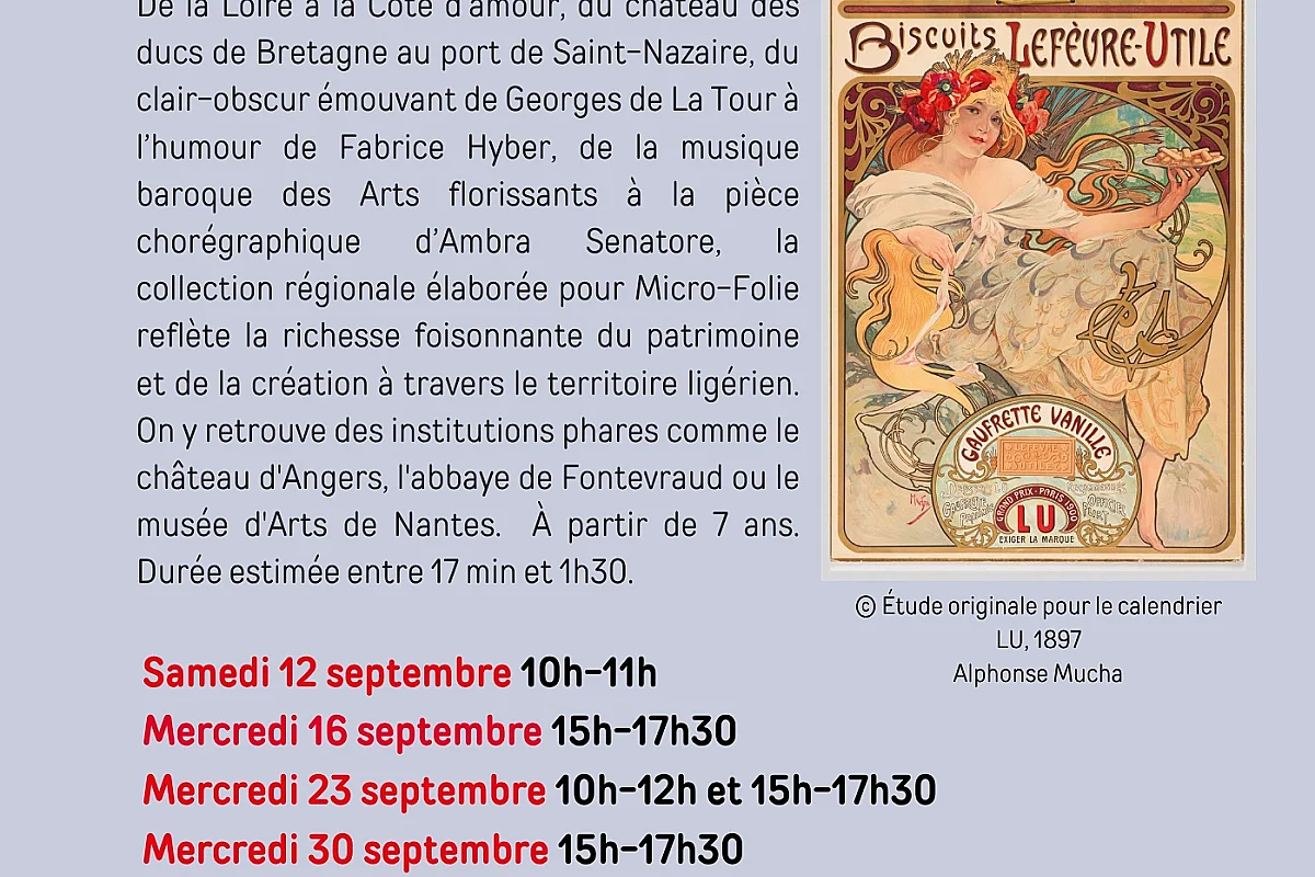 Visite libre collection Pays de la Loire