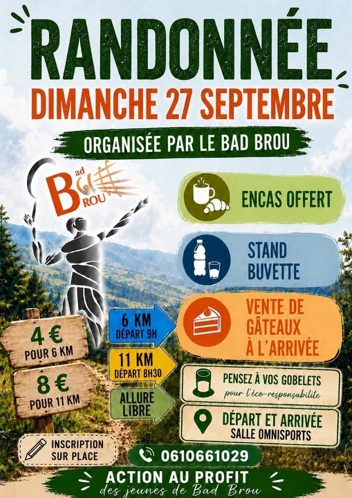 Randonnée du Bad Brou