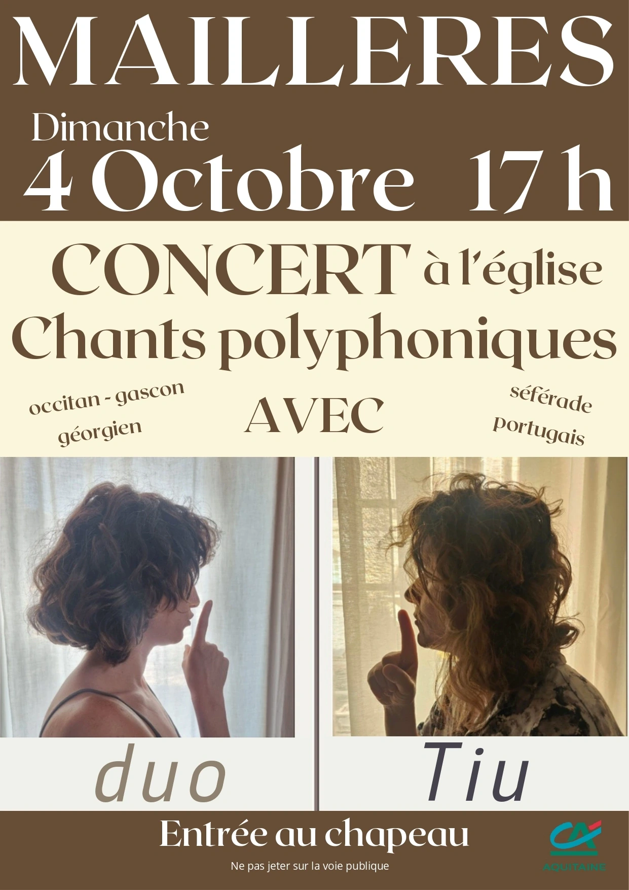 CONCERT DE CHANT POLYPHONIQUE