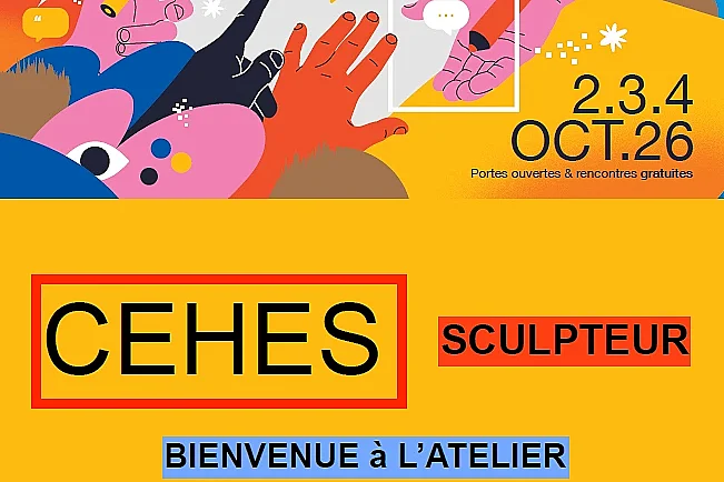 Atelier Claude CEHES - Les Journées Nationales des Artistes