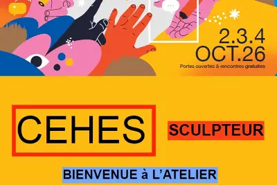 Atelier Claude CEHES - Les Journées Nationales des Artistes