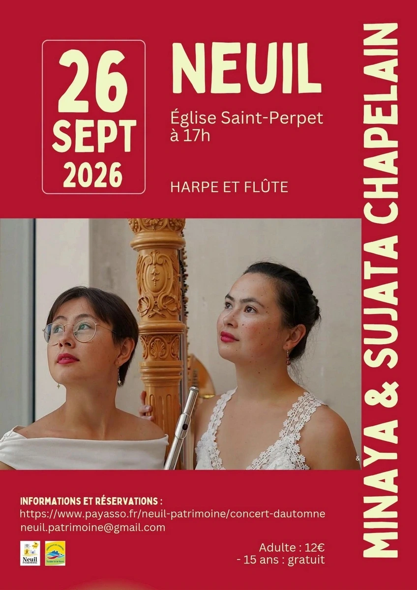 Concert d'automne - Récital harpe et flûte