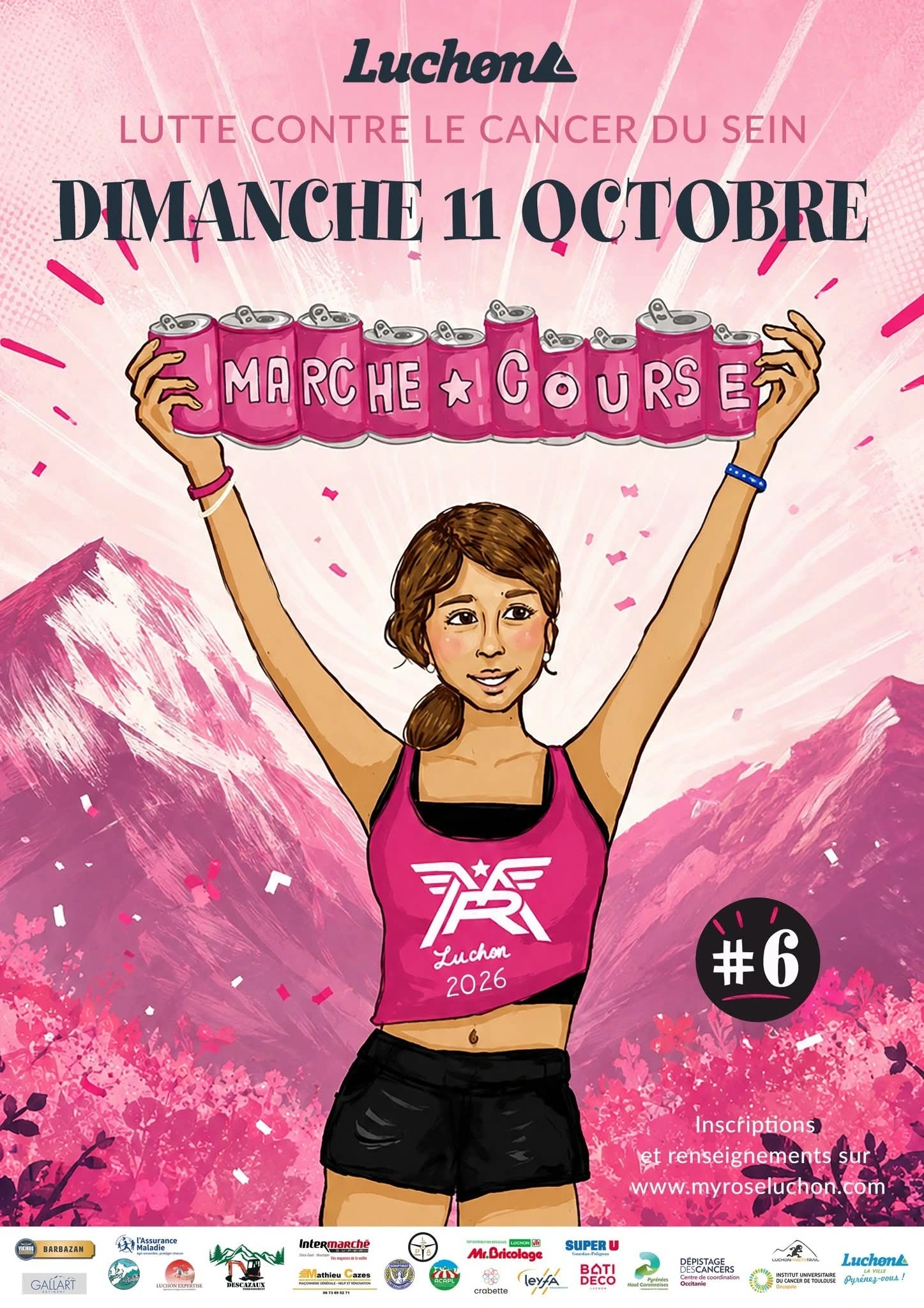 MY ROSE : COURSE/MARCHE CONTRE LE CANCER DU SEIN