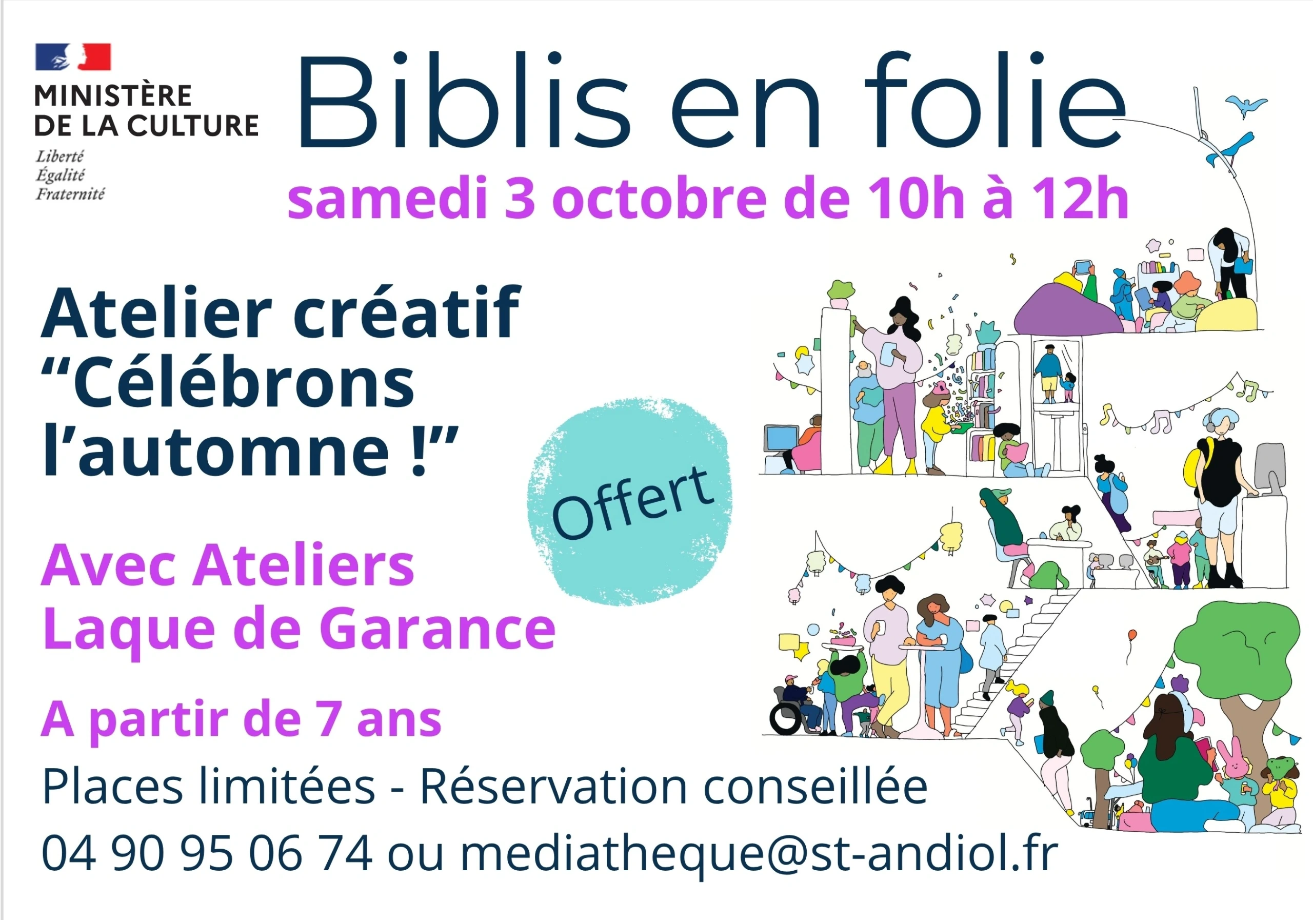 Atelier créatif "célébrons l'automne"