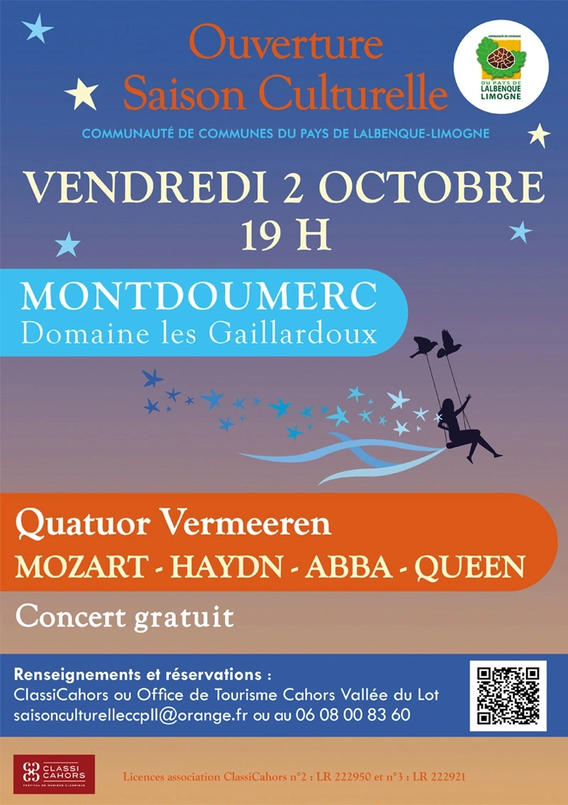Les Cordes en Folies - Concert Quatuor Vermeeren
