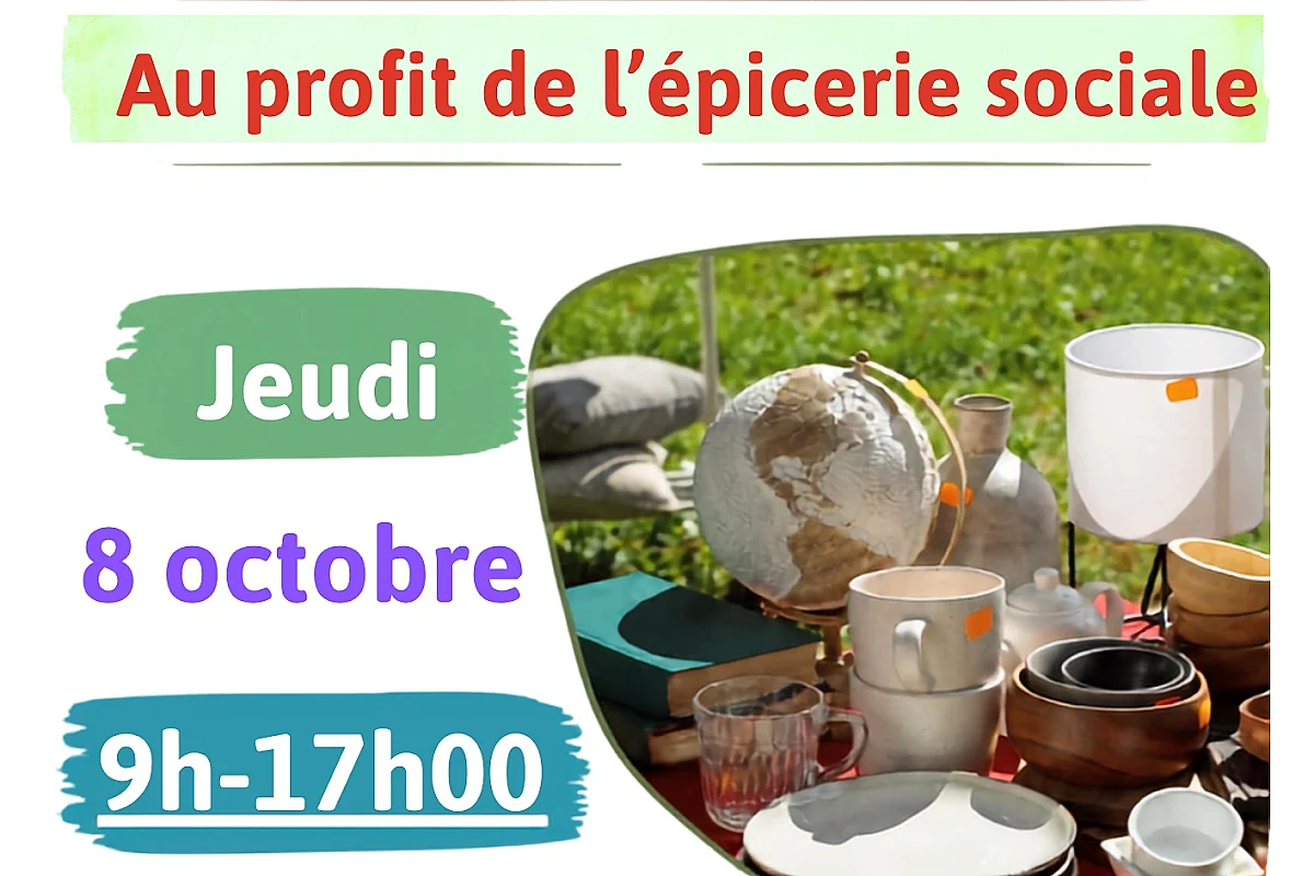 Vide Grenier - Épicerie sociale sans façon