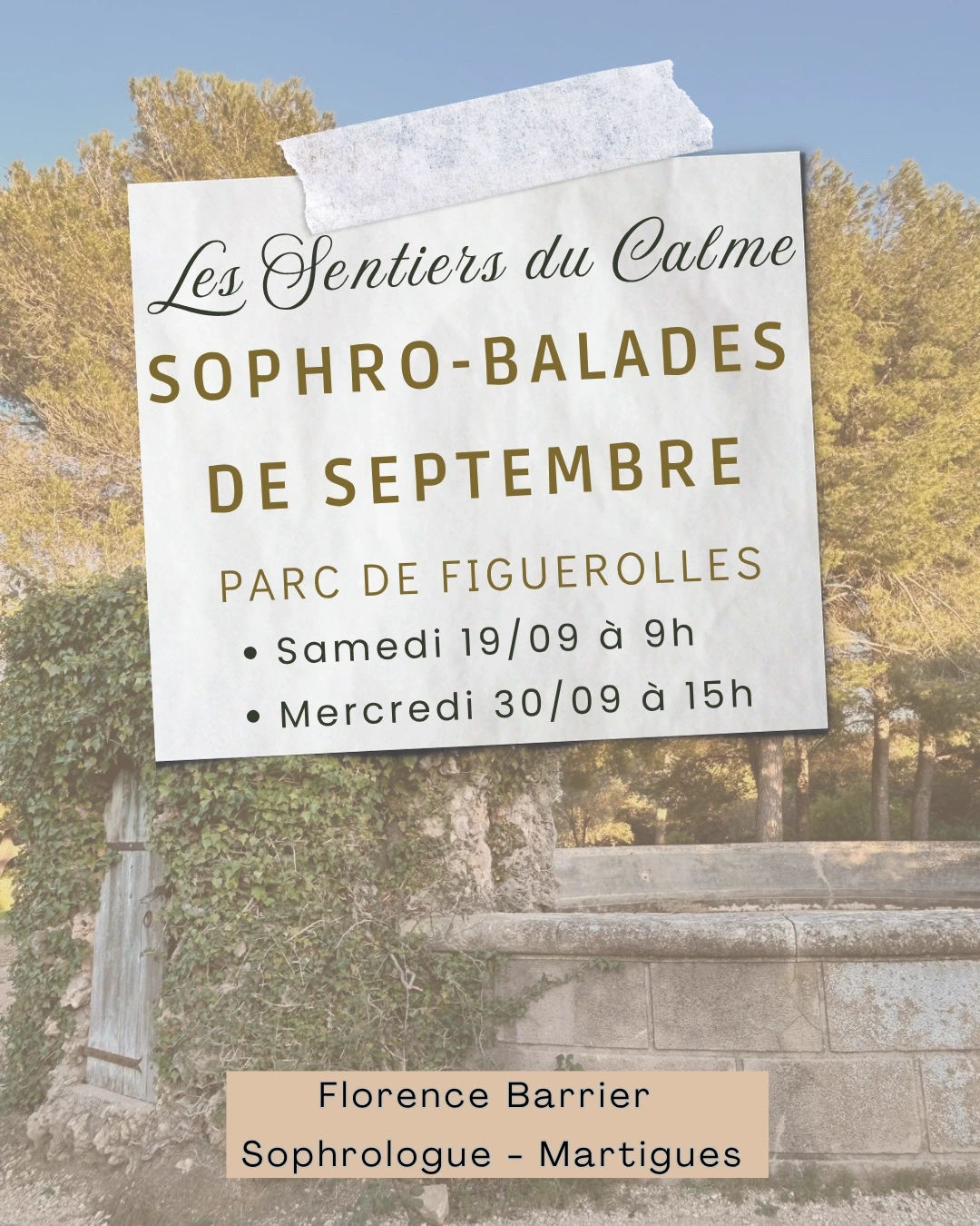 Les Sentiers du Calme - Sophro-balade