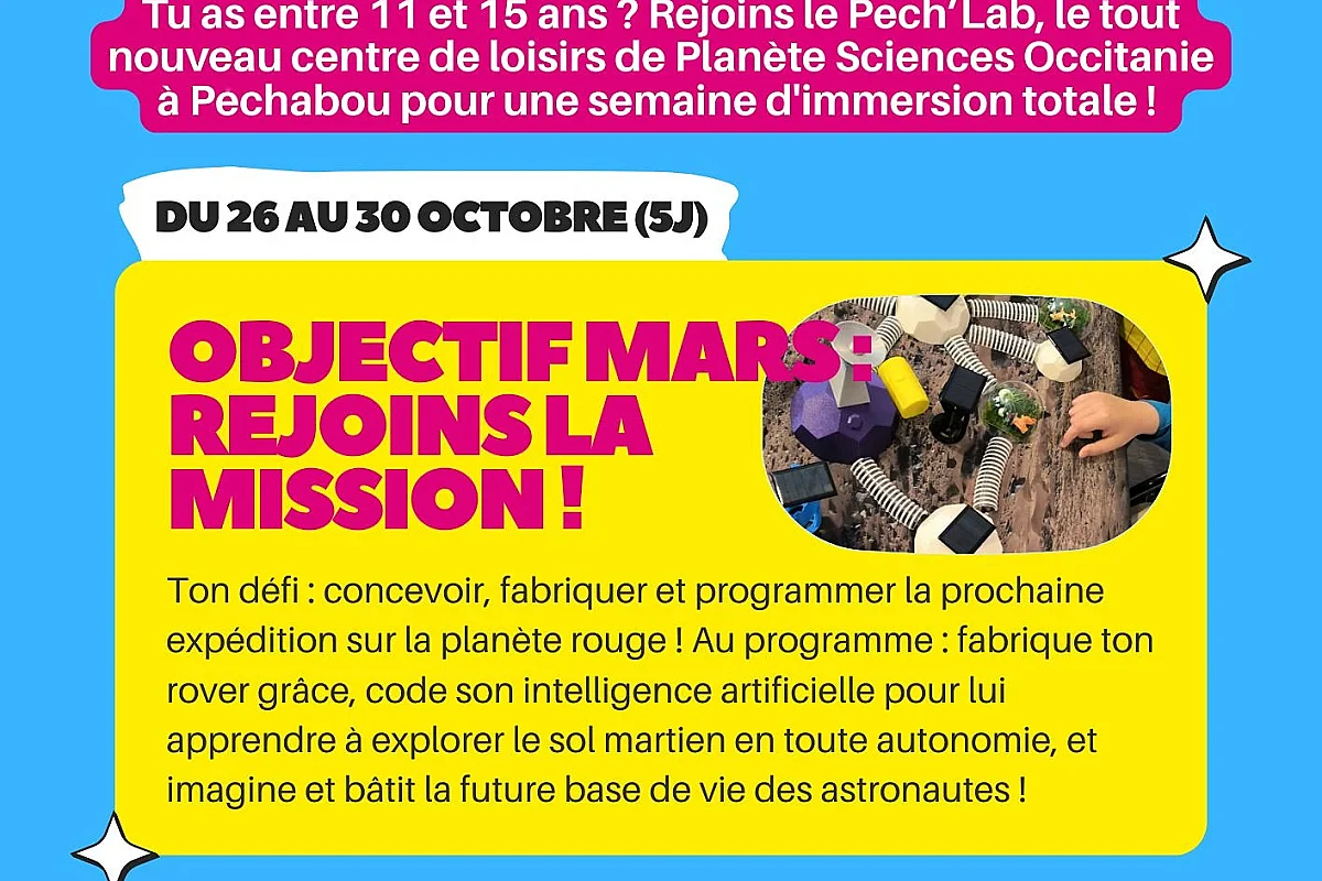 OBJECTIF MARS : REJOINS LA MISSION !