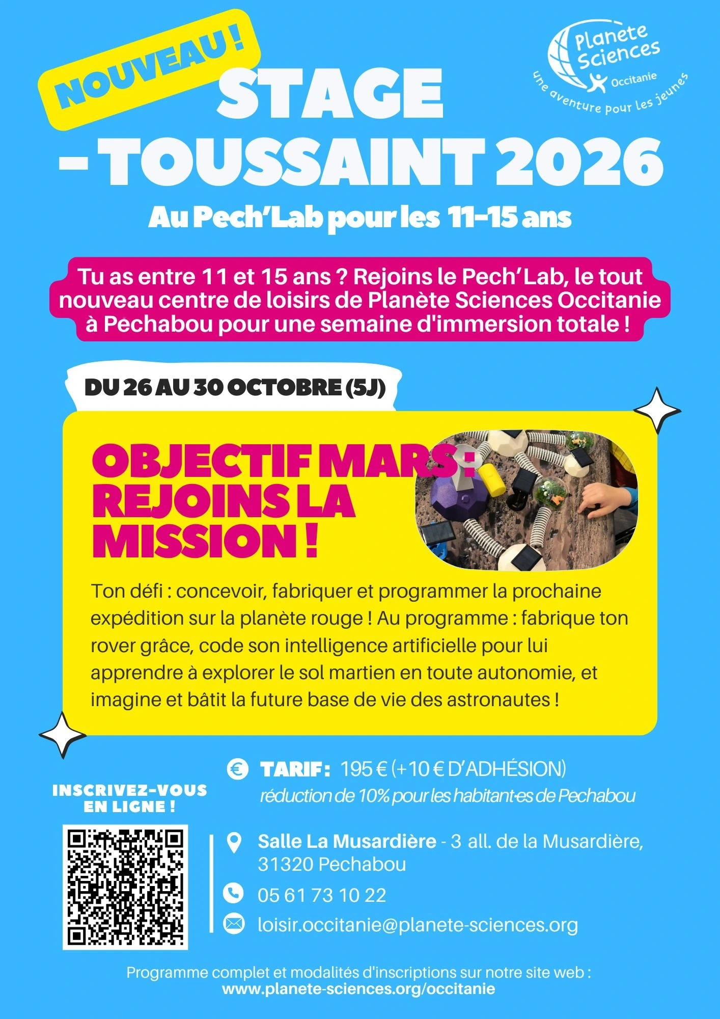OBJECTIF MARS : REJOINS LA MISSION !