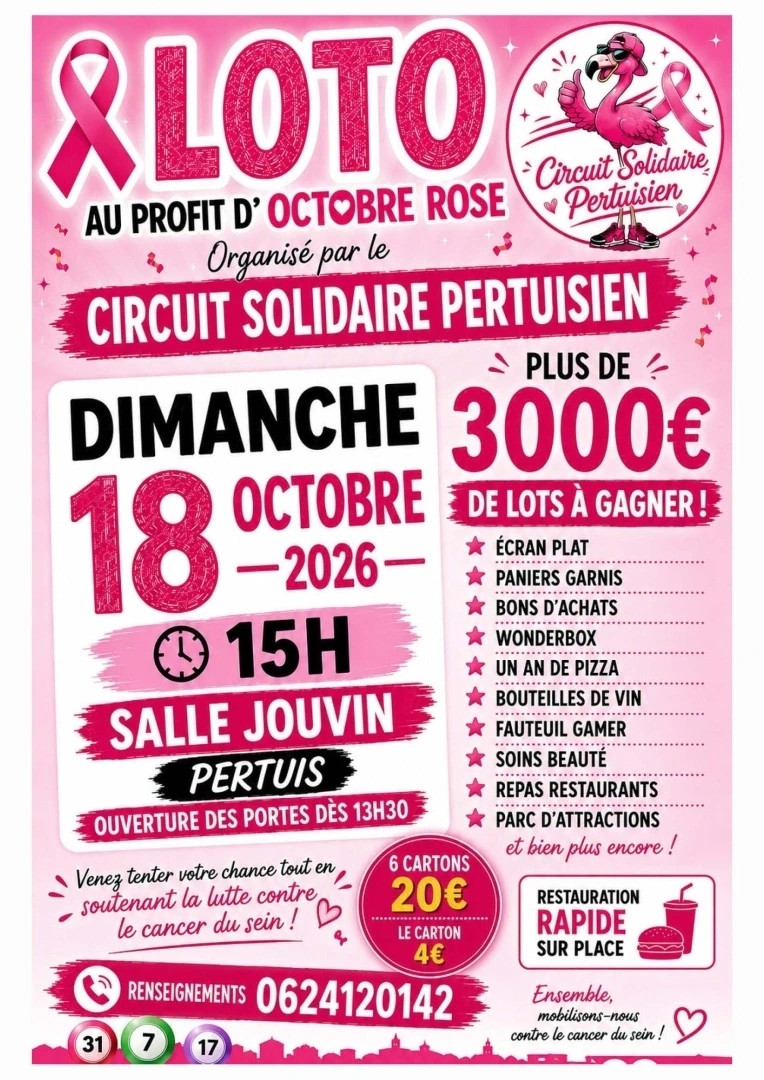 Loto Octobre Rose