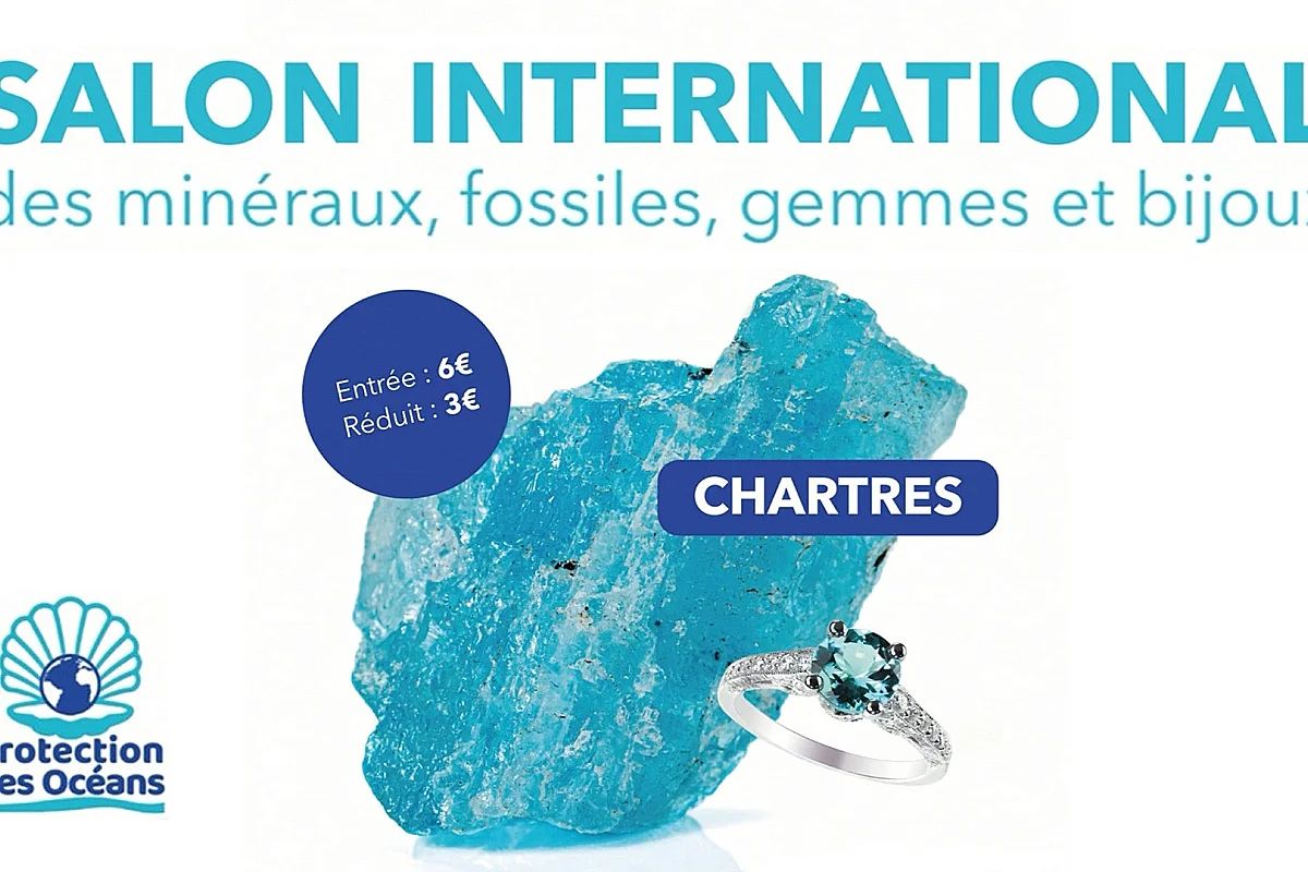 2e Salon international des Minéraux, Fossiles, Gemmes et Bijoux à Chartres