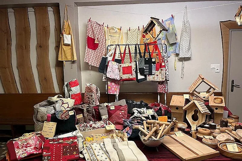 Marché de Noël à la montagne